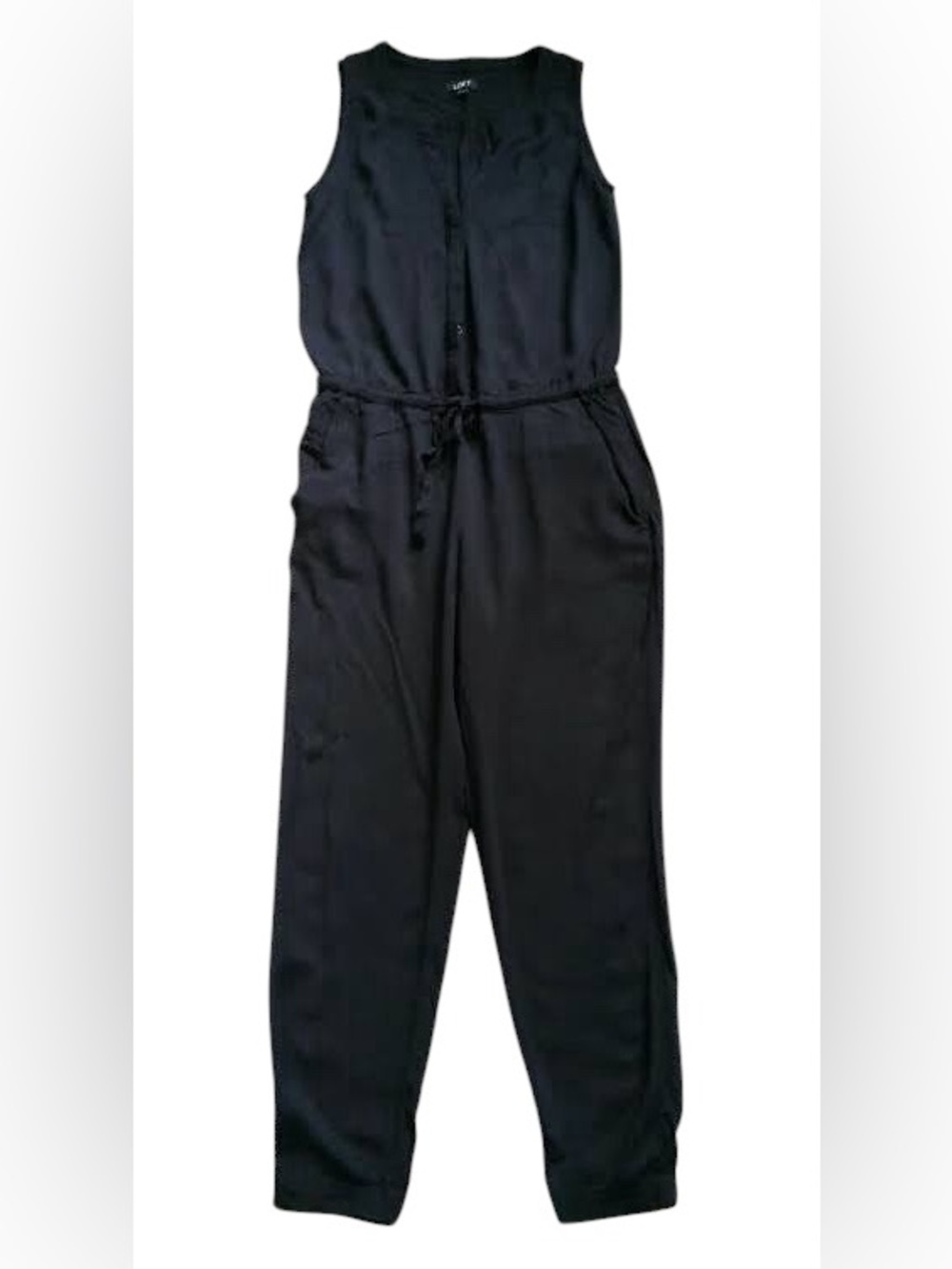 Loft FLUID SLEEVELESS JUMPSUIT - Picture 4 of 8